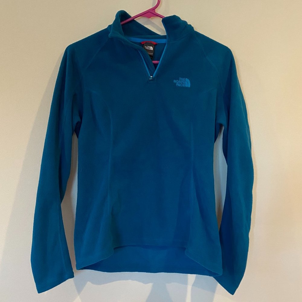 North Face Teal Fleece